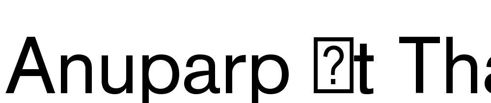 AnuParp-LT-Thai font family download free