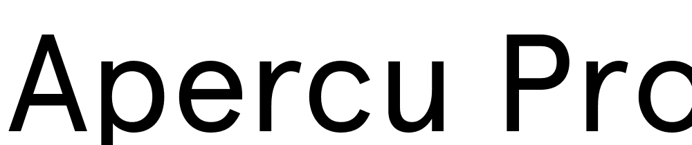 Apercu-Pro font family download free