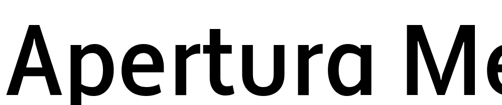 Apertura-Medium-Condensed font family download free