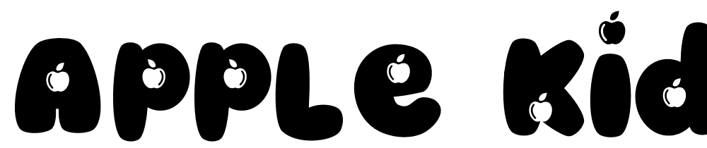 Apple-Kids font family download free