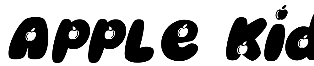 Apple-Kids-Italic-Italic font family download free