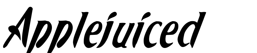 AppleJuiced font family download free