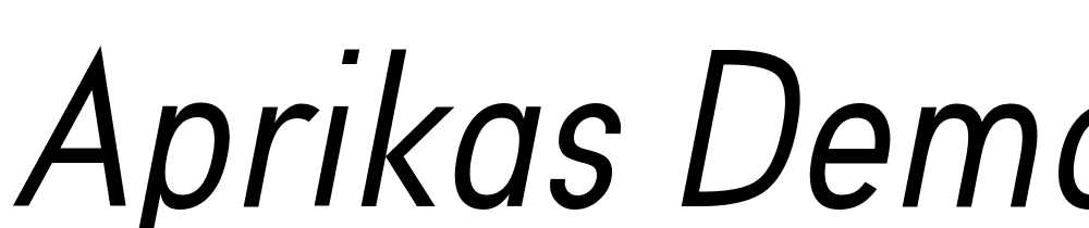 aprikas-demo font family download free