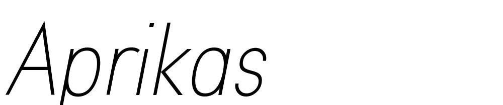 aprikas font family download free