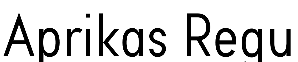 Aprikas-Regular-Demo font family download free