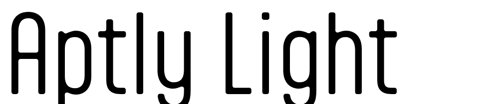 Aptly-Light font family download free