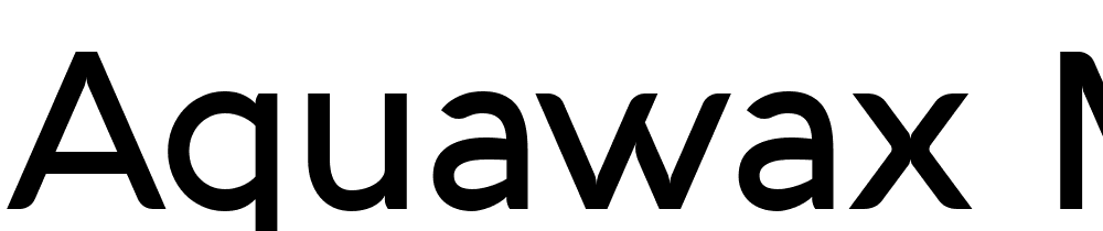 Aquawax-Medium font family download free