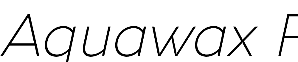 Aquawax Pro font family download free