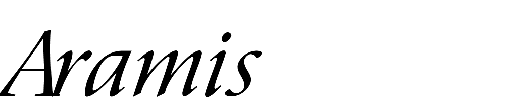 aramis font family download free