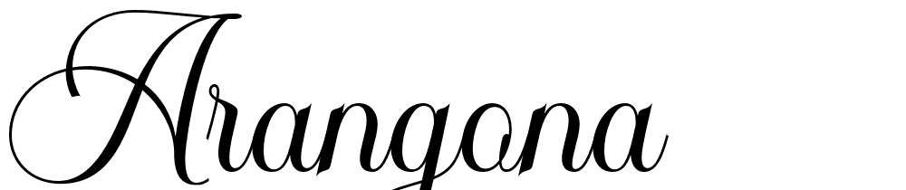 arangona font family download free