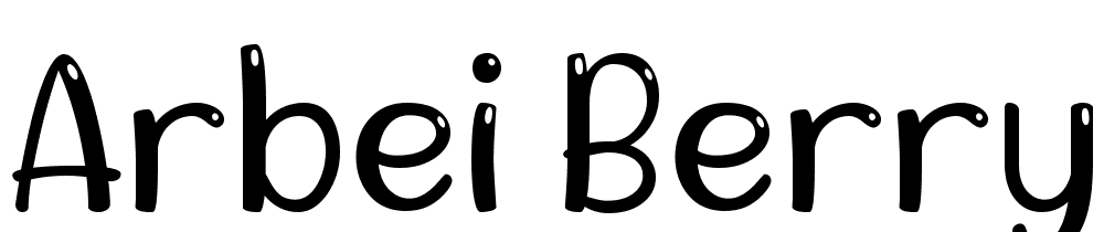 ARBEI-BERRY font family download free