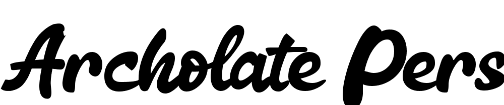 Archolate-Personal-Use-Only font family download free