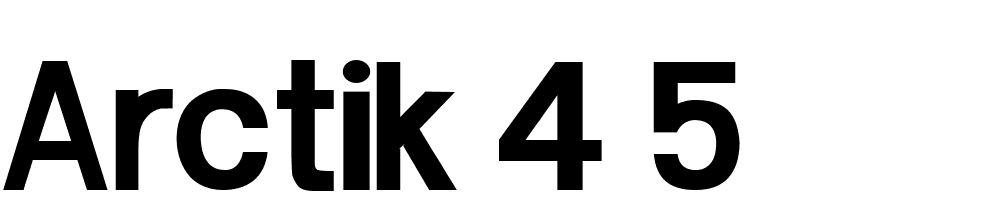 Arctik-4.5 font family download free