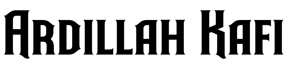 Ardillah-Kafi font family download free