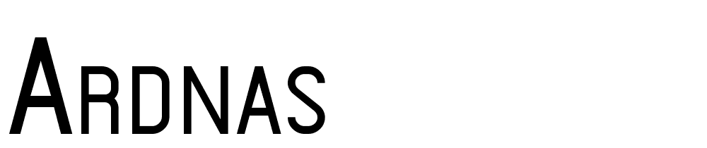 ardnas font family download free