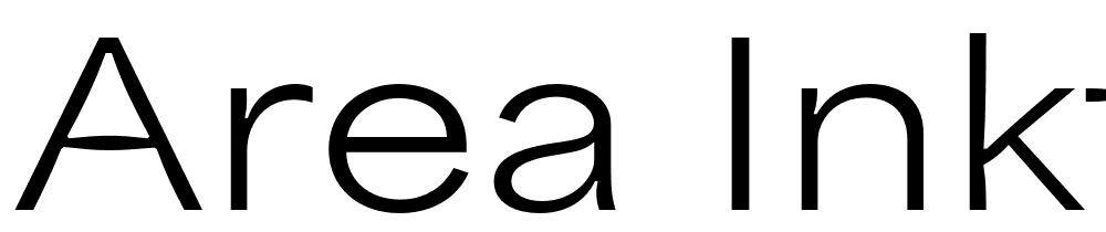 Area-Inktrap-Extended-Regular font family download free