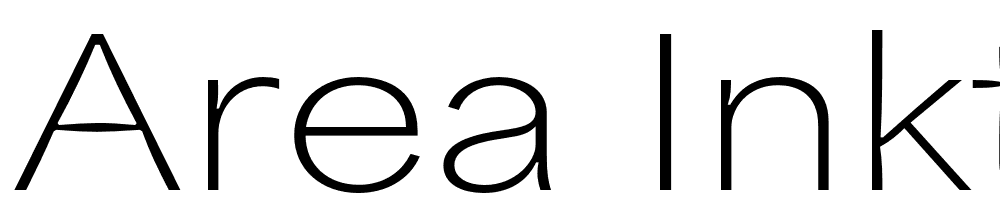 Area-Inktrap-Extended-Thin font family download free