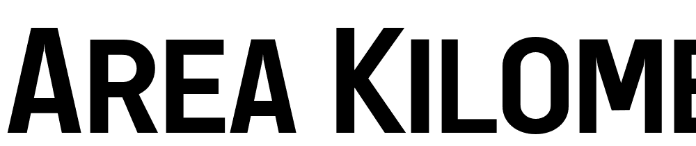 AREA-KILOMETER-50 font family download free
