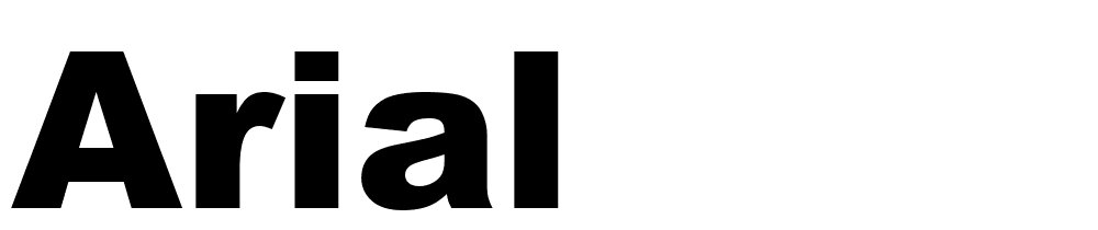 ARIAL font family download free