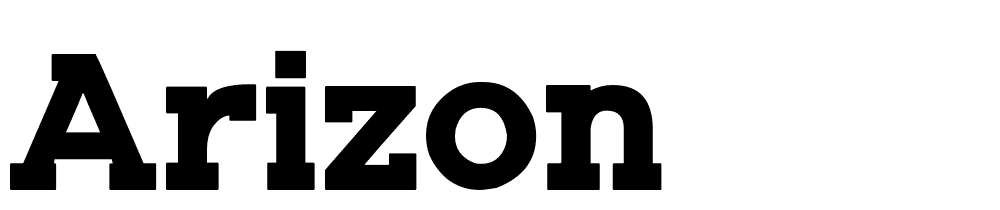 ARIZON font family download free