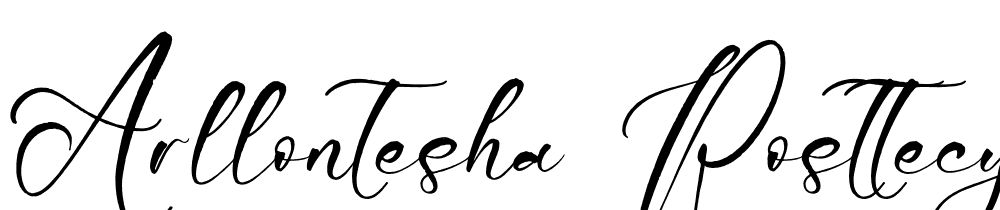 arllontesha-rosttecy font family download free