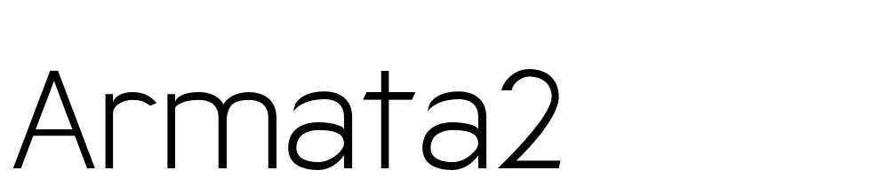 armata2 font family download free