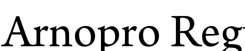 ArnoPro-Regular font family download free