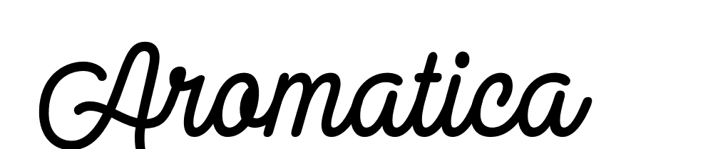 Aromática font family download free