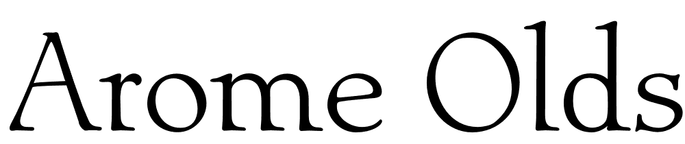 Arome Oldstyle font family download free