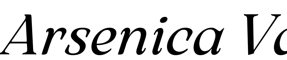 Arsenica-Variable-Italic font family download free