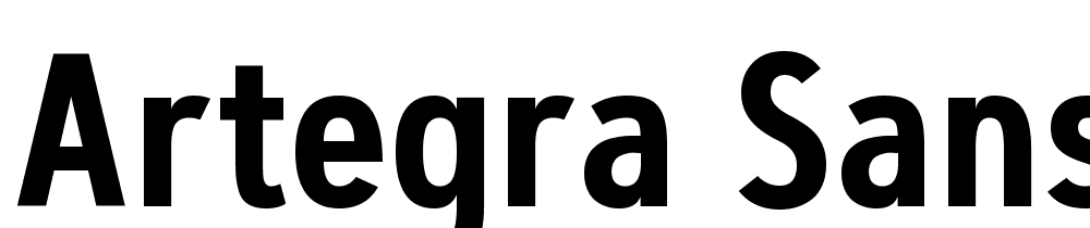 Artegra-Sans-Condensed-W07-SmBd font family download free