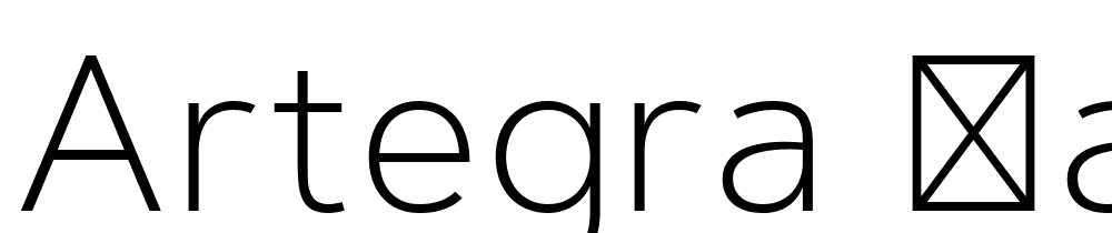 Artegra-Sans-ExtraLight font family download free