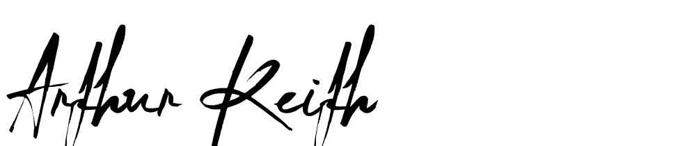 Arthur Keith font family download free