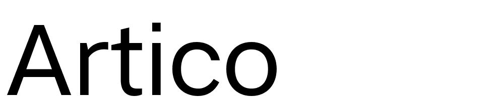 Artico font family download free