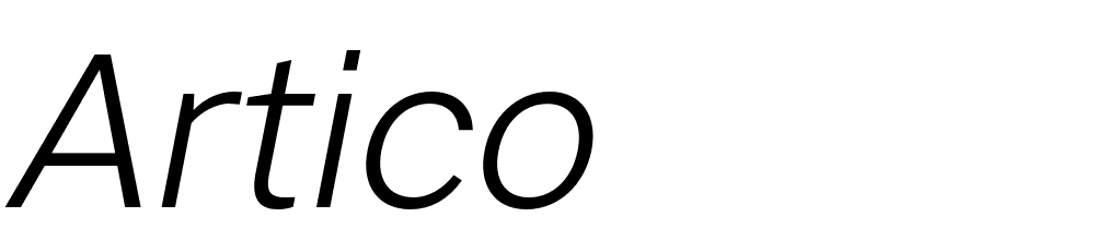 Artico font family download free