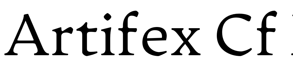 Artifex-CF-Light font family download free