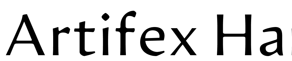 Artifex-Hand-CF-Regular font family download free