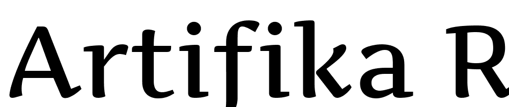 Artifika-Regular font family download free