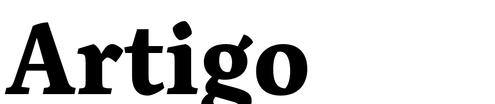 Artigo font family download free