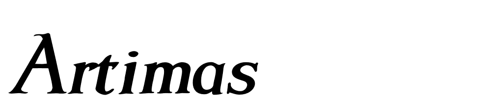 Artimas font family download free