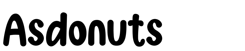 asdonuts font family download free