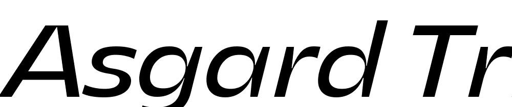 Asgard-Trial-Fit-Regular-Italic font family download free