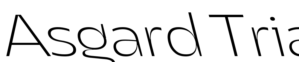 Asgard-Trial-Fit-Xlight-Backslant font family download free