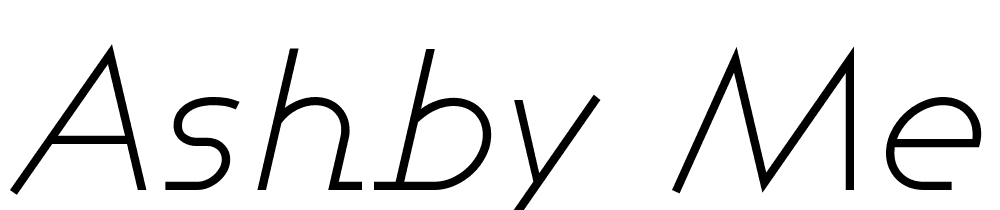 Ashby-Medium-Italic font family download free