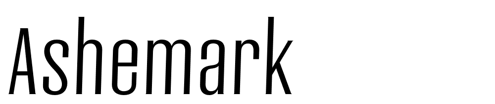 ashemark font family download free