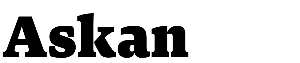 askan font family download free