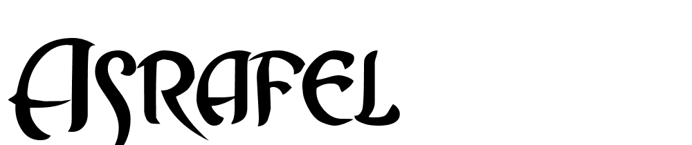 Asrafel font family download free