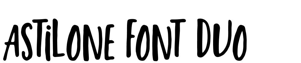 Astilone Font Duo font family download free