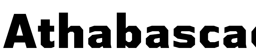 AthabascaEb-Regular font family download free