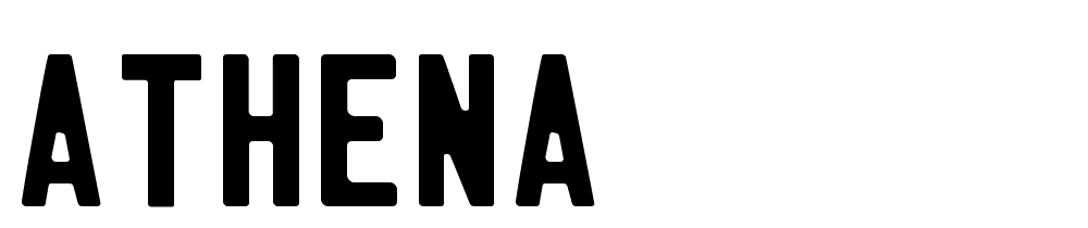 Athena font family download free